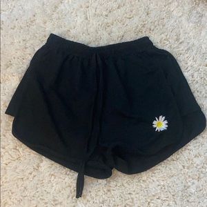 comfy sunflower shorts